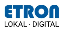 das logo von Etron im bild