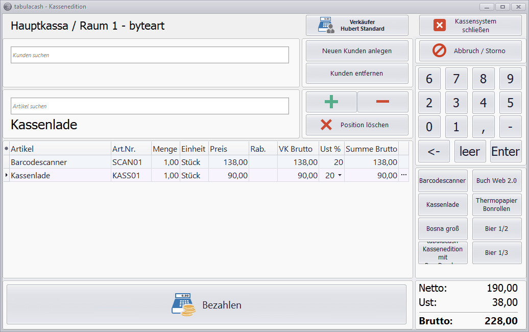 Einzelhandel - Kassensysteme und Registrierkassen ...