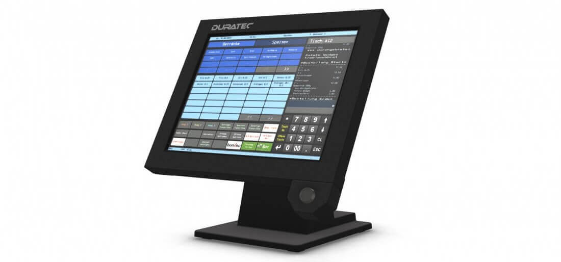 Ein Touchscreen-Kassensystem von Duratec