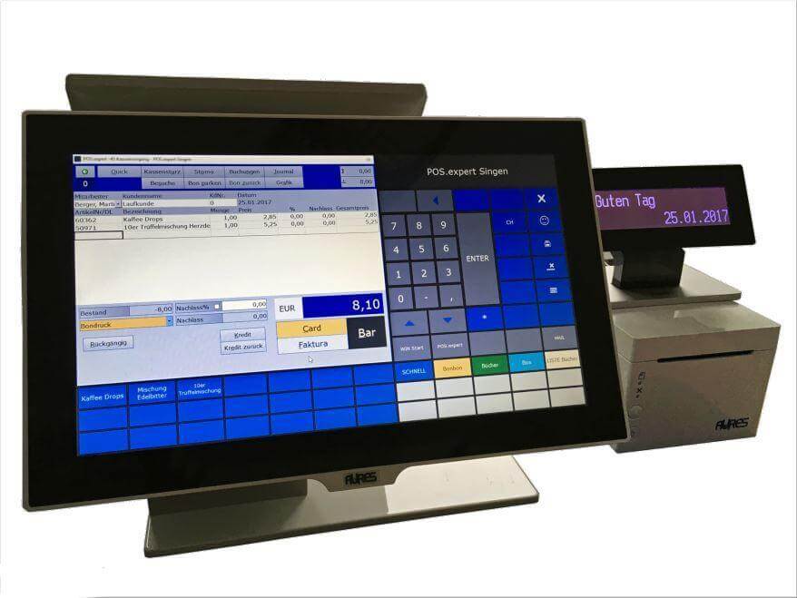 Dein Kassensystem von POS.expert kannst du nach Belieben mit Zusatzgeräten aufstocken. (Bild: POS.expert)