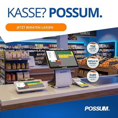 Possum kassensysteme aktuelles bild für den einzelhandel
