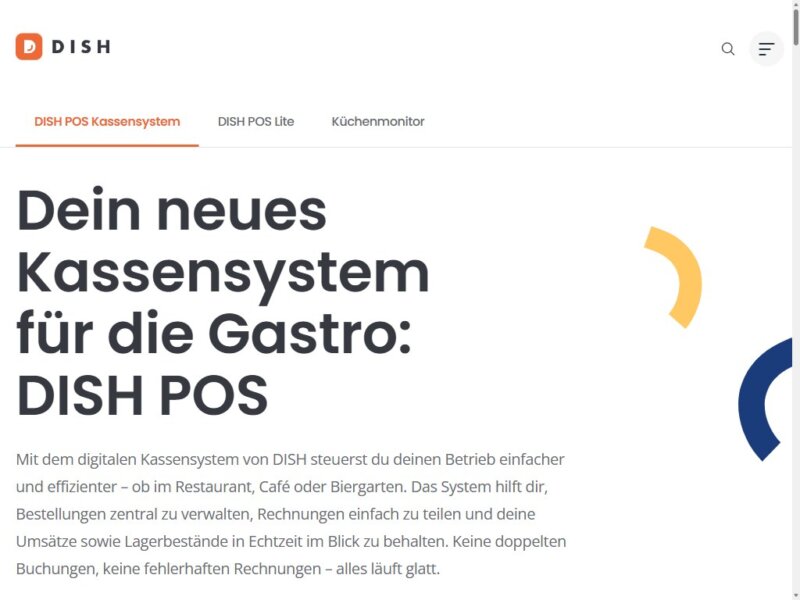 DISH POS Kassensystem